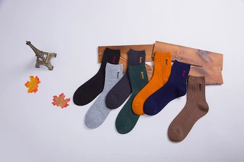 Однотонные хлопчатобумажные носки, Женские свободные носки, японские полосатые носки в стиле харадзюку для старшеклассниц, желтый, синий, черный, серый, зеленый