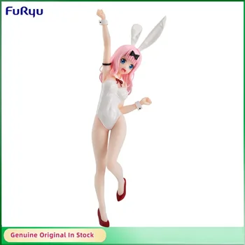 Оригинальная Серия FuRyu BiCute Kaguya Sama Love Is War Rabbit Girl Фудзивара Чика Фигурка Полная Модель Хобби Коллекционная
