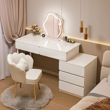 Официальный туалетный столик SH Aoliviya, Современный минималистичный комод для спальни, Встроенная кремовая ветрозащитная сетка Red Master Bedr