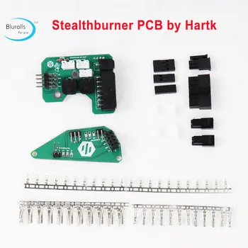 Печатная плата Blurolls SB Stealthburner Toolhead, разработанная компанией Hartk для 3D-принтера Voron 2.4 Trident Switchwire, Припаянная и распаянная
