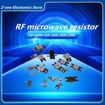 Радиочастотный микроволновый резистор 5 Вт 10 Вт 20 Вт 50 Вт 100 Вт 150 Вт 250 Вт постоянного тока частотой 3 ГГц 400 Вт 800 Вт 100R 50R 200R 250 Ом