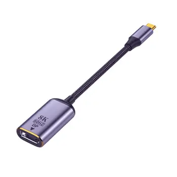 Разъем Displayport DP/MINI Разъем Displayport MINI-DP для подключения кабеля источника питания USB4 USB-C Type-C Дисплей 8K 60HZ UHD 4K Мониторные дисплеи