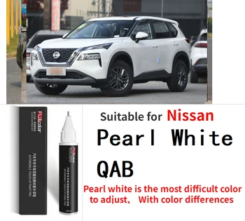 Ручка для ремонта царапин Подходит для Nissan Pearly white QAB цвета слоновой кости QX1 Pearl white QAB ручка для ремонта краски средство для удаления царапин автомобиля