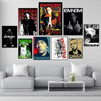 Рэпер Эминем The Eminem Show Печатает плакаты, Роспись стен, Украшение спальни, гостиной, офиса, небольшого