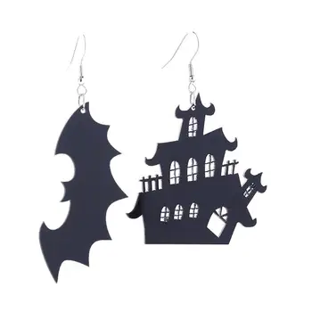 Серьги на Хэллоуин, набор украшений для сережек на Хэллоуин, Набор украшений для сережек на Хэллоуин, Рождественские подарки для дочерей жен