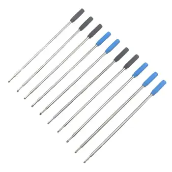 Синие/черные Шариковые ручки для заправки 115 мм Металлическая конструкция 1 мм наконечник Прямая поставка
