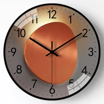 Современные Минималистичные Настенные часы Креативные Настенные Часы Украшение стен офиса Гостиной Предмет домашнего обихода Наклейка на стену Часы