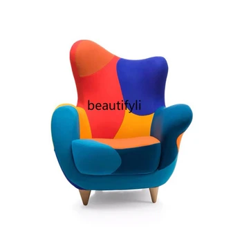 Современный дизайн одежды, Одноместный диван-кресло из стеклопластика специальной формы, индивидуальное искусство, Креативная мебель для отдыха
