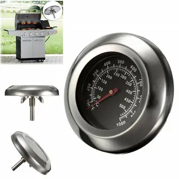 Термометр для приготовления пищи в духовке из нержавеющей стали, термометр для мяса на гриле, шкала температуры, Барбекю, Пицца, Инструменты для барбекю, Кухонные инструменты