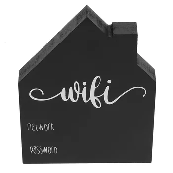Украсьте вывеску Wi-Fi, украшения для ванной комнаты, беспроводную сеть отеля, деревянный пароль для дома