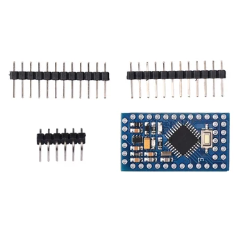 Улучшенная Плата разработки Core Board Blue Board для Arduino Pro Mini Atmega168PAU 5V 16MHz с Рядным Выводом