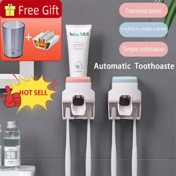 Универсальная настенная автоматическая соковыжималка для зубной пасты Lazy Man Artifact Соковыжималка для зубной пасты Аксессуары для кухни