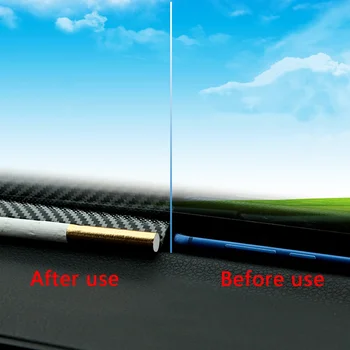Универсальная уплотнительная прокладка приборной панели автомобиля длиной 1,6 м Для укладки из углеродного волокна, заполняющая зазоры в приборной панели автомобиля Уплотнительная прокладка Автомобильные Аксессуары