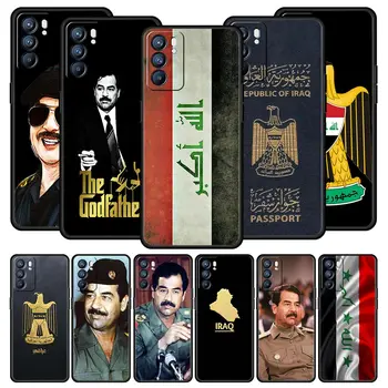 Флаг Ирака имени Саддама Хусейна Для OPPO Find X5 A54 5G Чехол для телефона A53 A52 A9 A57 A16 A15 A95 A76 A74 A12 Reno8 Reno6 Pro 5G Мягкий Чехол