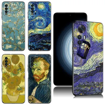 Художественный Чехол Для Телефона Van Gogh Starry Sky Для Xiaomi Redmi Note 5 6 7 K40 K60 Pro 7A 8A 9A 9C 9i 9T 10A 10C 12C A1 A2 Plus 4G Чехол