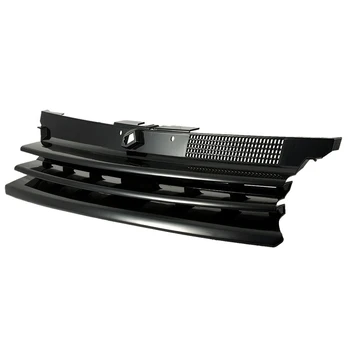Черная автомобильная решетка радиатора переднего капота для-Фольксваген ГОЛЬФ 4 MK4 GTI R32 1997-2004 1J0853655G