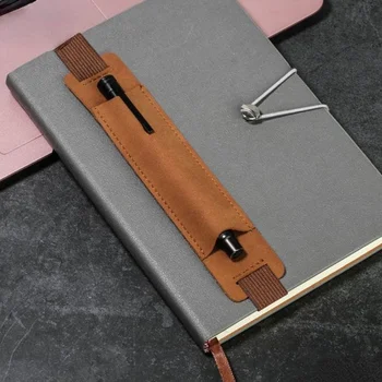 Чехол для ручек в винтажном стиле, резинка для ноутбука, сумка для карандашей для Ipad, чехол для ручек из искусственной кожи, защитный чехол для школьных принадлежностей