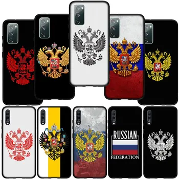 Чехол с красным флагом Российской Федерации для телефона Xiaomi Redmi Note 11 10 9 8 Pro 9S 10S 11S 9A 9C 9T 10A 10C 8A 7A Мягкий корпус