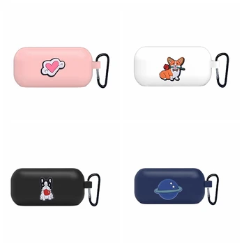 Чехол с мультяшными собаками для Xiaomi Redmi Buds 4 Lite, чехол с цветочным рисунком, силиконовый чехол для наушников, чехол redmi buds 4Lite, чехол