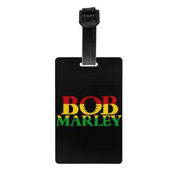 Ямайский певец Регги-рок Боб Марли Багажная бирка Пользовательские Багажные Бирки Защита конфиденциальности Идентификационная этикетка