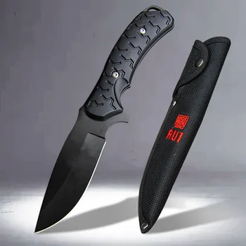 Японский наружный черный складной охотничий нож высокой твердости 440c58HRC, спасающий жизнь на открытом воздухе, острый тактический складной нож